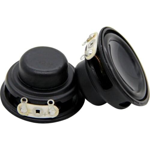 AIYIMA 2Pcs 32MM Portable Audio Speakers Driver 3W 4Ohm Full Range Stereo Loudspeaker Multimedia Speaker Column For DIY