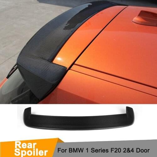 For BMW 1 Series F20 Carbon Fiber Spoiler F20 Rear Window Roof Spoiler Tail Wing M135i 118i 120i 125i 128i 2012 -2018
