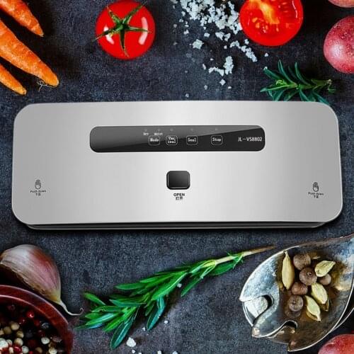 White Dolphin Vacuum Sealer For Food Storage Vacuum Food Sealer Packaging Machine for Home Kitchen Include 10 Pieces Vacuum Bags