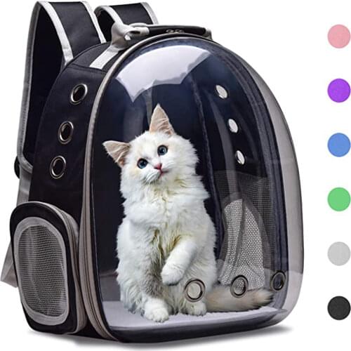 Breathable Pet Carrier Bag Gatos Dog Cat Bag Basket Portable Outdoor Travel Cat Backpack Carrying Cage Pet Supplies Mascotas