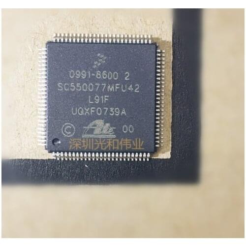 1PCS 100%new original SC550077MFU42 0991-8600 2 QFP-100 chip for automotives ATE MK60 ABS ESP in stock
