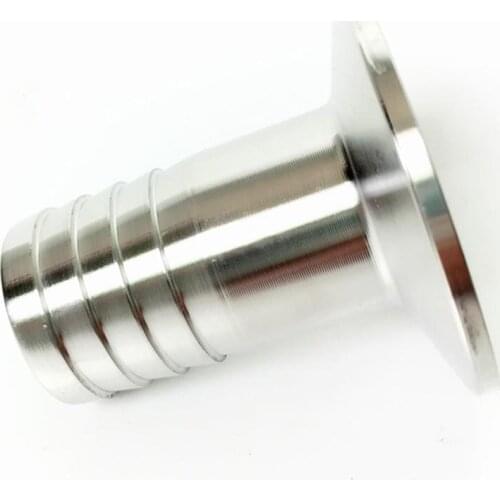 10mm Hose Barb x 1.5" Tri Clamp SUS 304 Stainless Steel Sanitary Tri-Clamp Hosetail Coupler Fitting Home Brew