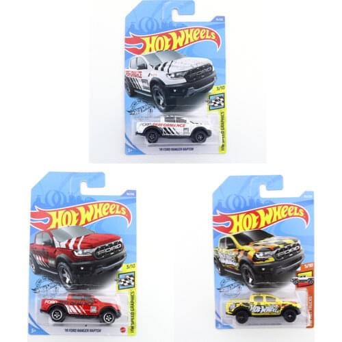 2020-76 Original Hot Wheels Mini Alloy Coupe 19 FORD RANGER RAPTOR 1/64 Metal Diecast Model Car Kids Toys Gift