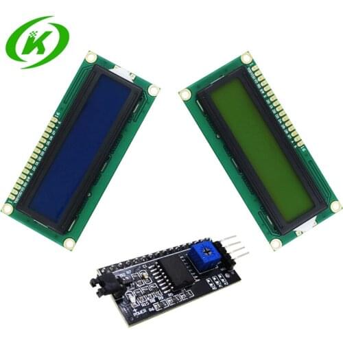 5 set IIC/I2C + LCD 1602 Blue/G Backlight LCD Display Adapter Plate Integrated Circuits