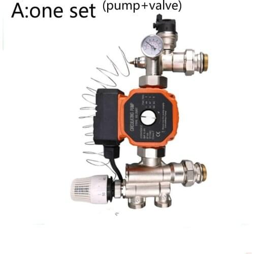 Wet Underfloor Heating System Accessories DN25 Multi Functional Mixing Unit For Manifold