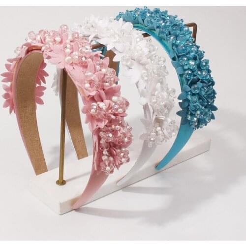 Shinny Colorful Sequins Headband Rhinestone Crystal Hairband For Women Wild Bezel Girls Hair Loop New Hair Jewelry Accessories