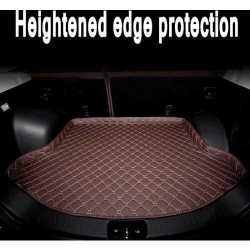 ZHAOYANHUA Custom fit Heightened side car Trunk mats for Dodge RAM 1500 2500 3500 Avenger Caliber Journey