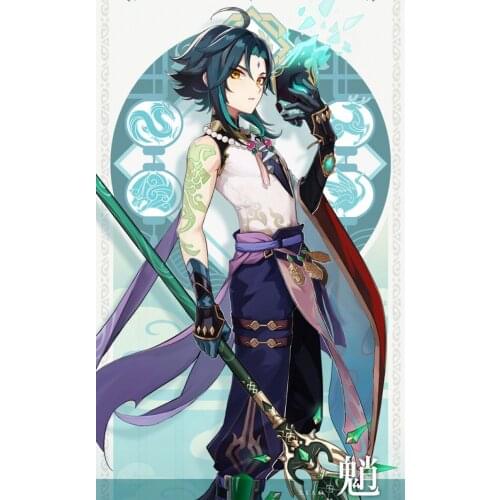 Disfraz de Cosplay Xiao Cosplays Genshin Impact, hecho a medida/tamaño