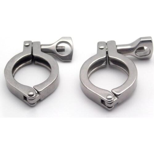 Sanitary Fitting Tri Clamp Stainless Steel 304 Pipe clamp Hygienic grade 38 51 63 76 89 102