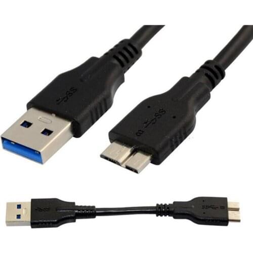 LBSC USB 3.0 Cable - Type A Male To USB 3.0 Micro B Male Cable - 10CM