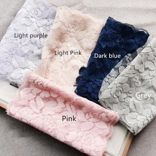 Kewgarden 16cm Wide Lace Ribbons Handmade Flowers Bowknot Satin Ribbon DIY Tape Riband 3m /lot