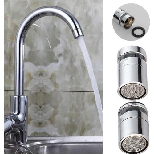Brass Water Saving Tap Faucet Aerator Sprayer Attachment with 360-Degree Swivel Mixer Aerator Tap