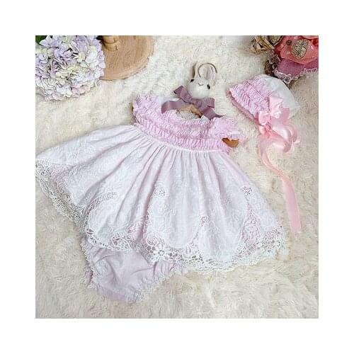 Summer Spain Childrens Princess Dress Court Infant Outfits Suit Christmas Outfit Girls Boutique Outfits Toddler Girl Clothes