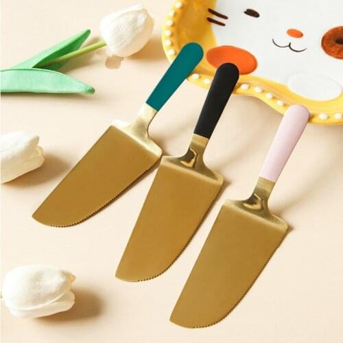 1PCS Stainless Steel Pizza Shovel Dessert Cutter Cake Butter Cheese Ice Cream Food High-End Kitchen utensils Baking Tools