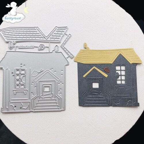 Bunnymoon House-2 2020 New Metal Cutting Dies Stencils for DIY Scrapbooking/photo Album stamps Decorative Embossing DIY Paper