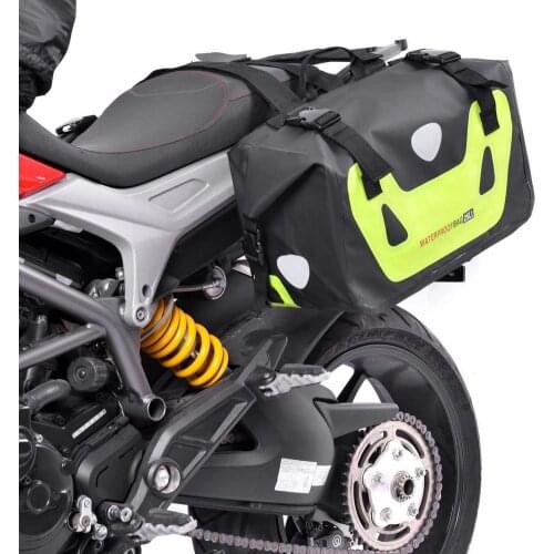Motorcycle Saddlebags Waterproof Side Bags 50L Tank bag Motor Side bag for Travel,Motorcycling, Cycling,Hiking Camping