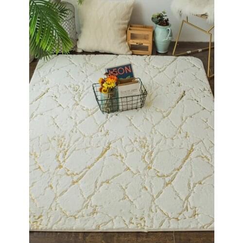 Soft Fluffy Area Rug Living Room Carpet Thickening Light Luxury High-grade Carpet Childrens room Rug Baby Nursery Decor Rug Mat