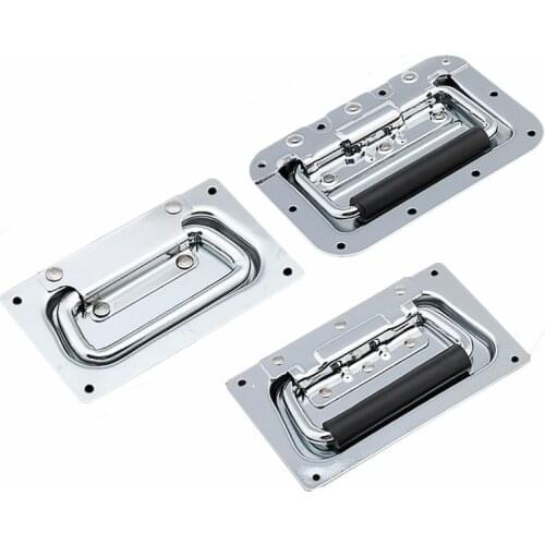 Stainless Steel Wooden Box Toolbox Industrial Equipment Spring Cover Ring Handle Pull Ring Airbag Fitting Hardware