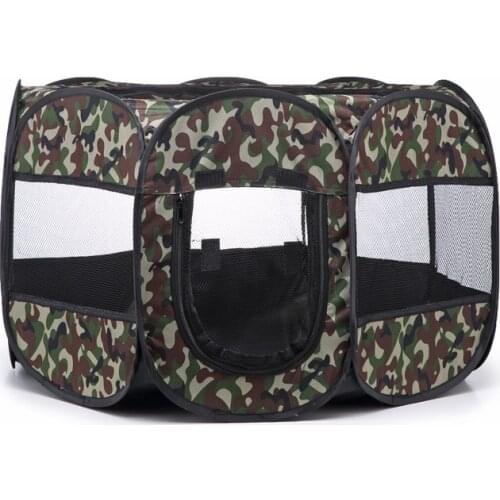 New Portable Outdoor Kennels Fences Pet Tent Houses For Small Dogs Foldable Playpen Indoor Puppy Cage Dog Crate Delivery Room