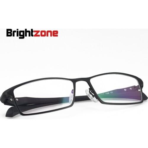 Brightzone Fashion Male Myopia Spectacle Aluminum Magnesium Full Frame Glasses Computer Eyeglasses Prescription Eyewear Optical