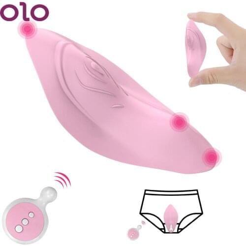 OLO Panty Vibrator 10 Speed Invisible Vibrating Egg Clitoral Stimulator Wireless Remote Control Sex Toys for Women Masturbation