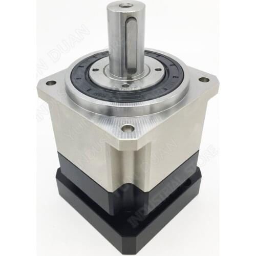4 :1 Speed Ratio 4 Helical Gear Planetary Reducer 3Arcmin Gearbox Reducer 8000rpm for NEMA24 60mm 200W 400W Servo Motor Robot