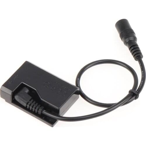 LP-E10 Dummy Battery Plate with 5.5*2.1mm Female Cable For Canon EOS 1100D 1200D 1300D 1500D 3000D