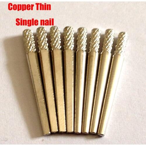 1000 pcs/lot,dental lab tools,Thin Single nail,pin,Copper,Diameter:2.2mm,3 models:22,20,18mm