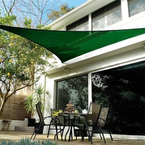 3*4*5M Triangle Shading Net Outdoor Garden Waterproof Sunshade Sail Patio Right Triangle Anti-UV Protection Cover