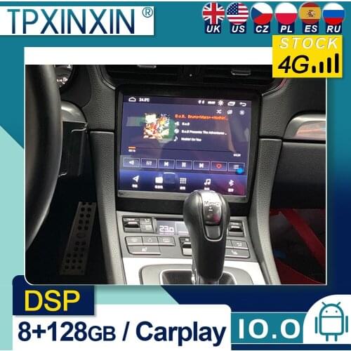 For Porsche Cayman BOXSTER 911 2013-2015 Android 10 Car Stereo Car Radio with Screen Car GPS Navigation Tape Recorder Head Unit