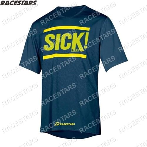 SICK Motorcycles Enduro MTB Jersey Motocross Gear Downhill Mountain Jersey DH Bike Wear Cycling Jersey Maillot Ciclismo Hombre