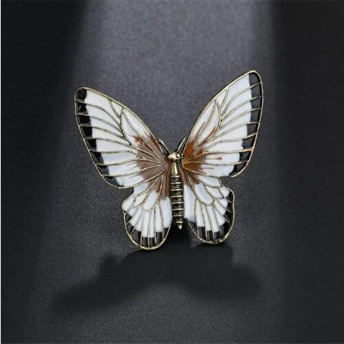 Charm Alloy Colorful Enamel Pin Butterfly Brooches Men And Womens Metal Insects Banquet Wedding Party Brooch Jewelry Gifts