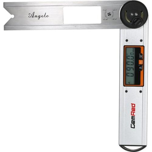 Digital Angle Gauge Goniometer Leveling Instrument Digital Display Protractor Stainless Steel Angle Finder Clinometer