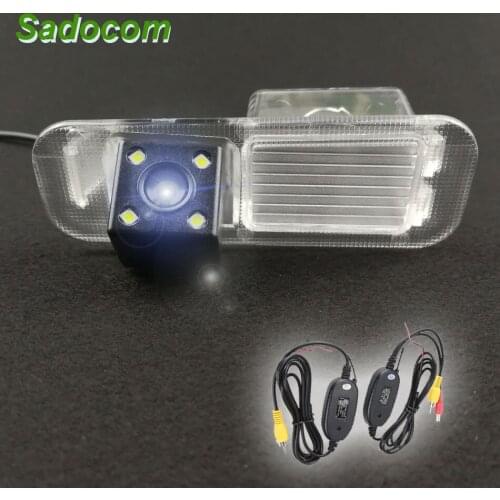 For Kia K2 Rio Sedan 2011 2012 Car CCD 4 LED Night Vision Reverse Backup Parking Waterproof Rearview Reversing Rear View Camera