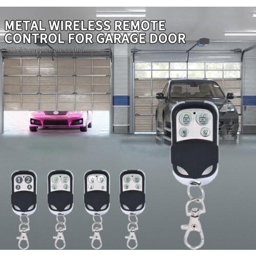 Door Remote Cloning Duplicator Key Fob A Distance Remote Control 433MHZ Clone Fixed Learning Code For Garage Command