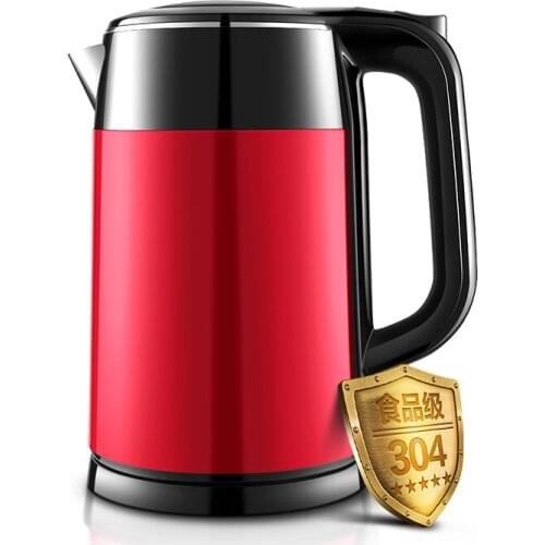 Electric kettle (304 stainless steel insulation seamless integration of steel forming)