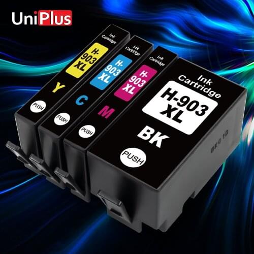 UniPlus 903XL 903 Ink Compatible HP Ink Cartridge HP 903XL HP-903 HP903 for HP OfficeJet Pro 6950 6960 6970 All in One Printer