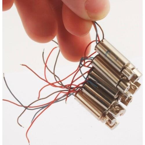Powerful 20pcs 6x14MM Micro Vibration Motor 1.5V-4.5V 0.195A 19000RPM Strong Vibration