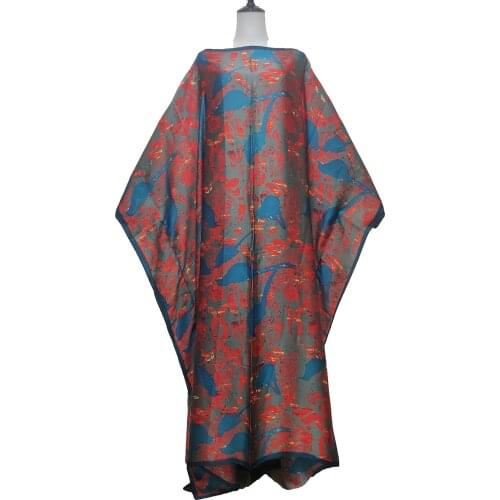 Muslim 2021 New Summer Birthday party Bohemian Silk Beach Kaftan Maxi Dress Traditional Dashiki vetement femme BouBou For Lady