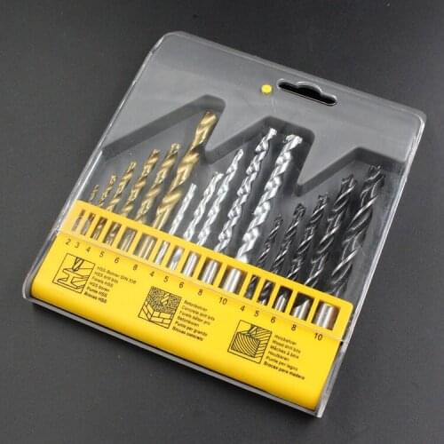 New high-quality multifunctional drill accessories, twist drill 12 sets and 16 sets