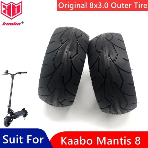 Original Vacuum Street Tire Parts For Kaabo Mantis 8 Electric Scooter 8 inch Outer Tire Accessories Replacement 8x3.0 Tyre