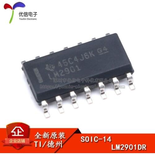 Genuine original patch LM2901DR SOIC-14 quad voltage comparator chip