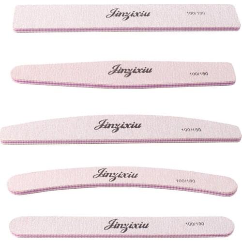 Professional 1PC Nail File Block Buffer Pedicure Manicure Gel Polisher Double Side Sanding Buffer Block Polishing File Nail Tool