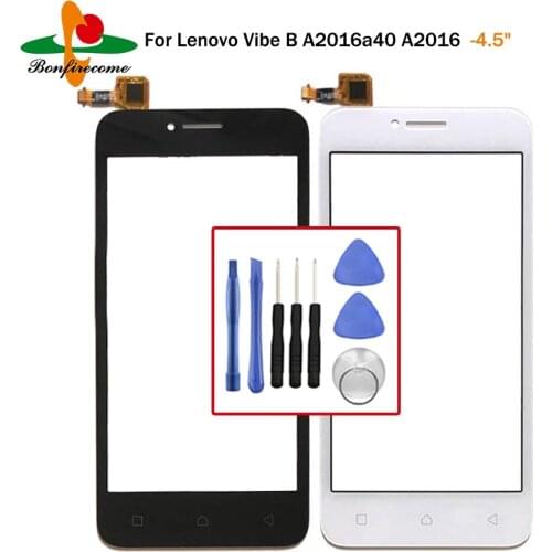 For Lenovo Vibe B A2016a40 A2016 Touch Panel Touch Screen Digitizer Front Glass Sensor For Lenovo A 2016 Touchscreen
