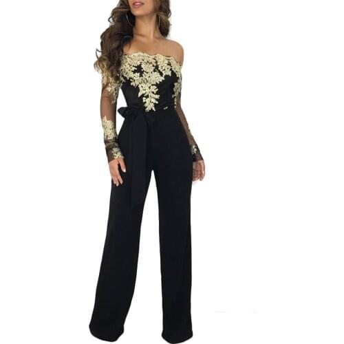 SHERAN Womens Evening Trouser Overalls
