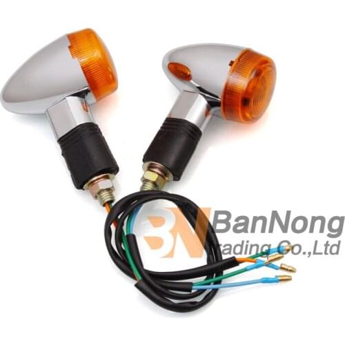 Free shipping high quality motorcycle Turn Signal Lights Steering lamp For Yamaha XV125 XV250 Virago Drag Star DS400