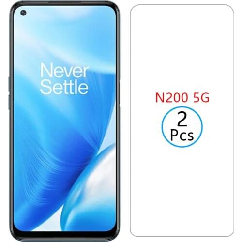 Protective tempered glass for oneplus nord n200 5g screen protector on one plus nordn200 n 200 200n m200 6.49 safety film onplus