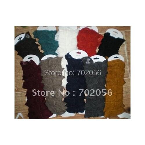 2016 winter Solid Wrinkled leg warmers ITEM No.3347 20 pairs/lot