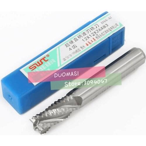 4flute M2AI dia 4F-16*16*32*92 end mills milling cutter machine tool Roughing cutter CNC tools Super-hard high speed steel