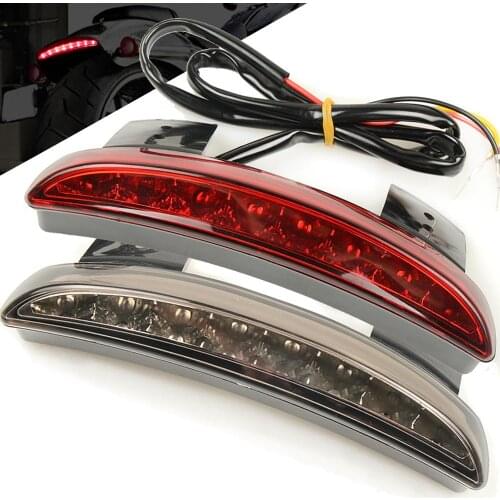 Motorcycle Accessories Rear Fender taillight blinker Smoke Red light bulb lamp for XL 1200N Nightster 2007-2011 2008 2009